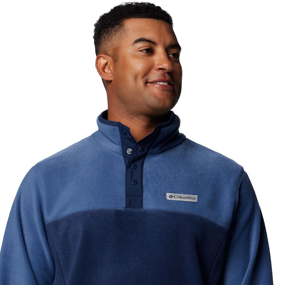 Columbia Steens Mountain Half Snap II Mens Fleece Collegiate Navy