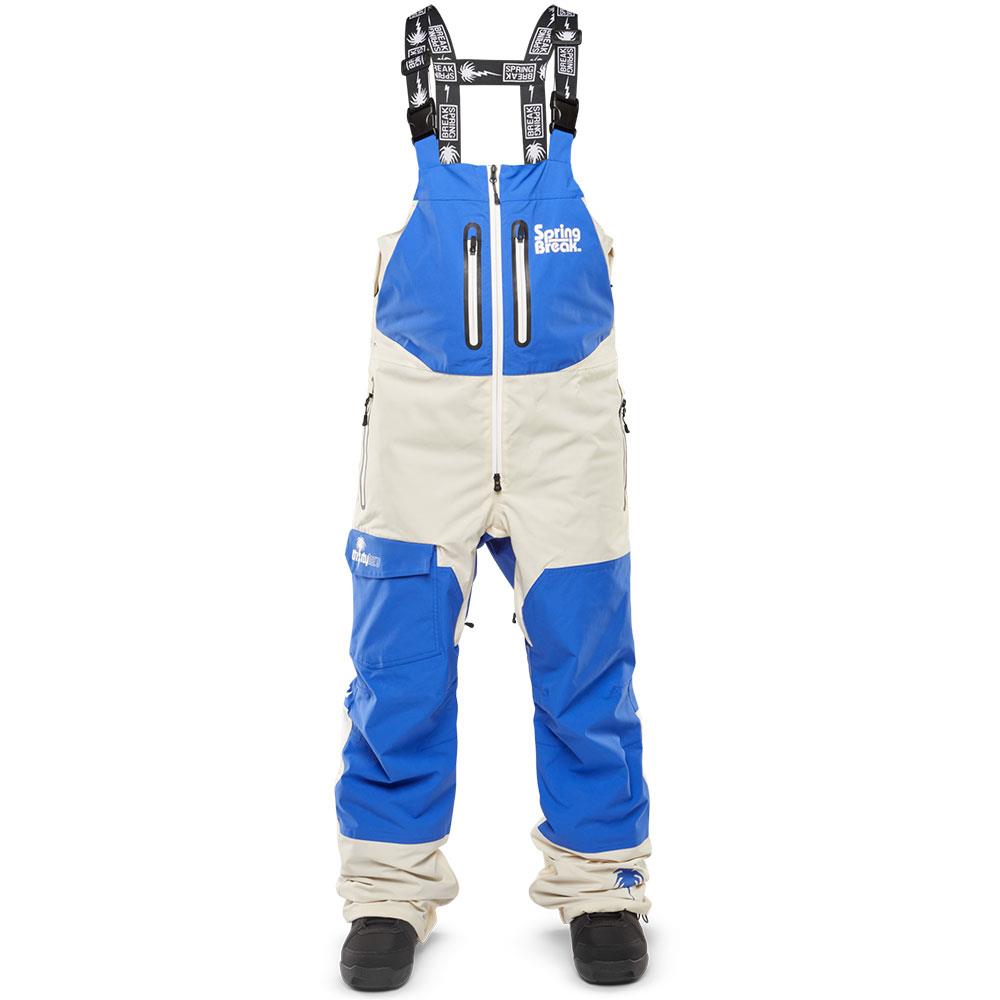 Thirtytwo Springbreak Mens Bib Pants Blue