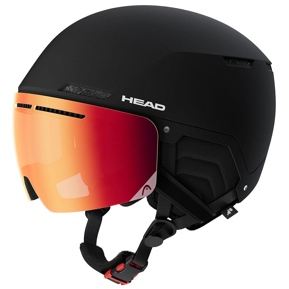 Head Cinema Pro Visor Ski + Snowboard Helmet Black