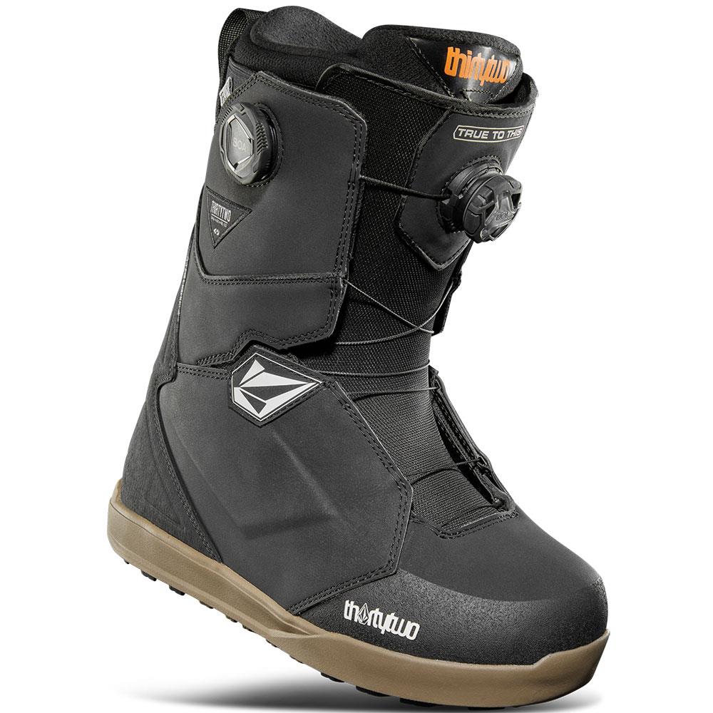 Thirtytwo Lashed Double BOA X Volcom Mens Snowboard Boots Black 2025