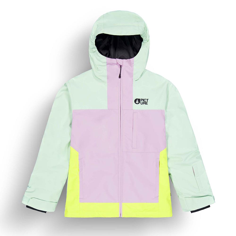 Picture Seady Junior Jacket Silt Green/Orchid/Acid