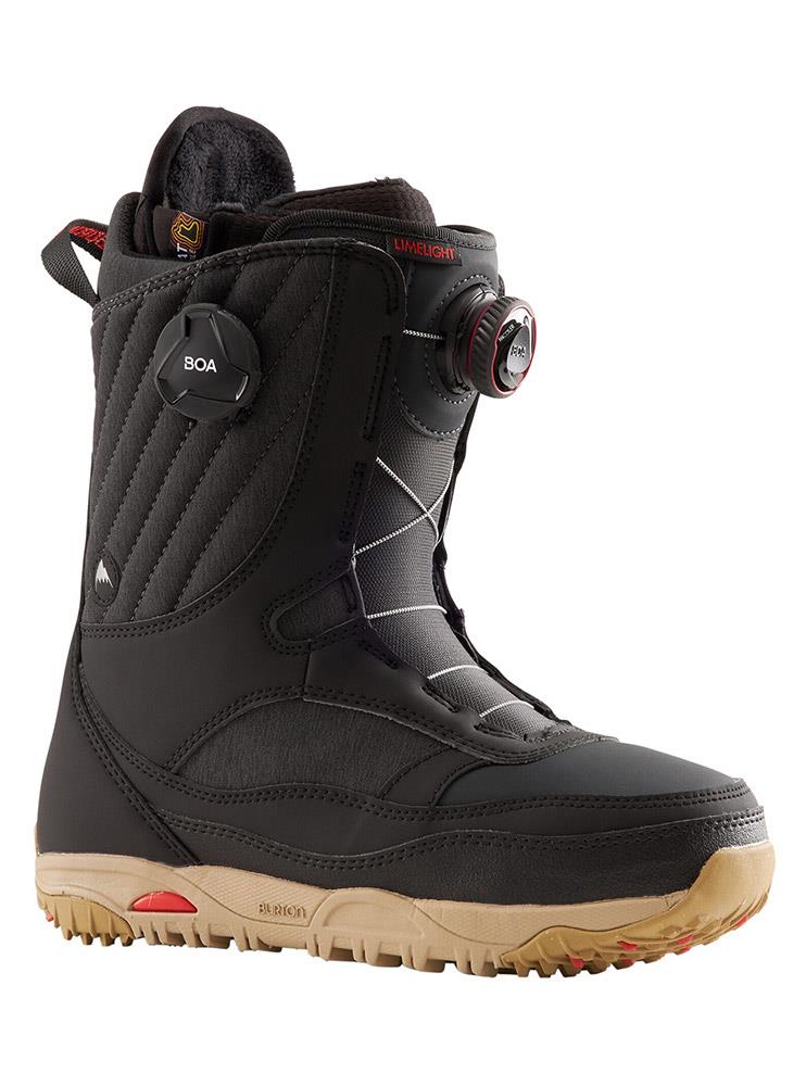 Burton Limelight BOA Womens Snowboard Boots Black 2025