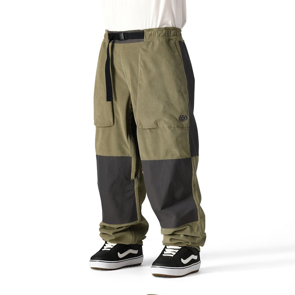 686 Mens Ghost 2.5L Pants Sage Corduroy Colorblock