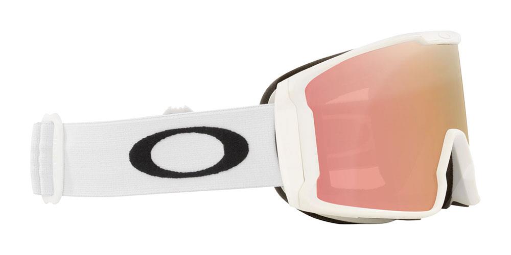 Oakley Line Miner M Goggles Matte White - Prizm Rose Gold Lens