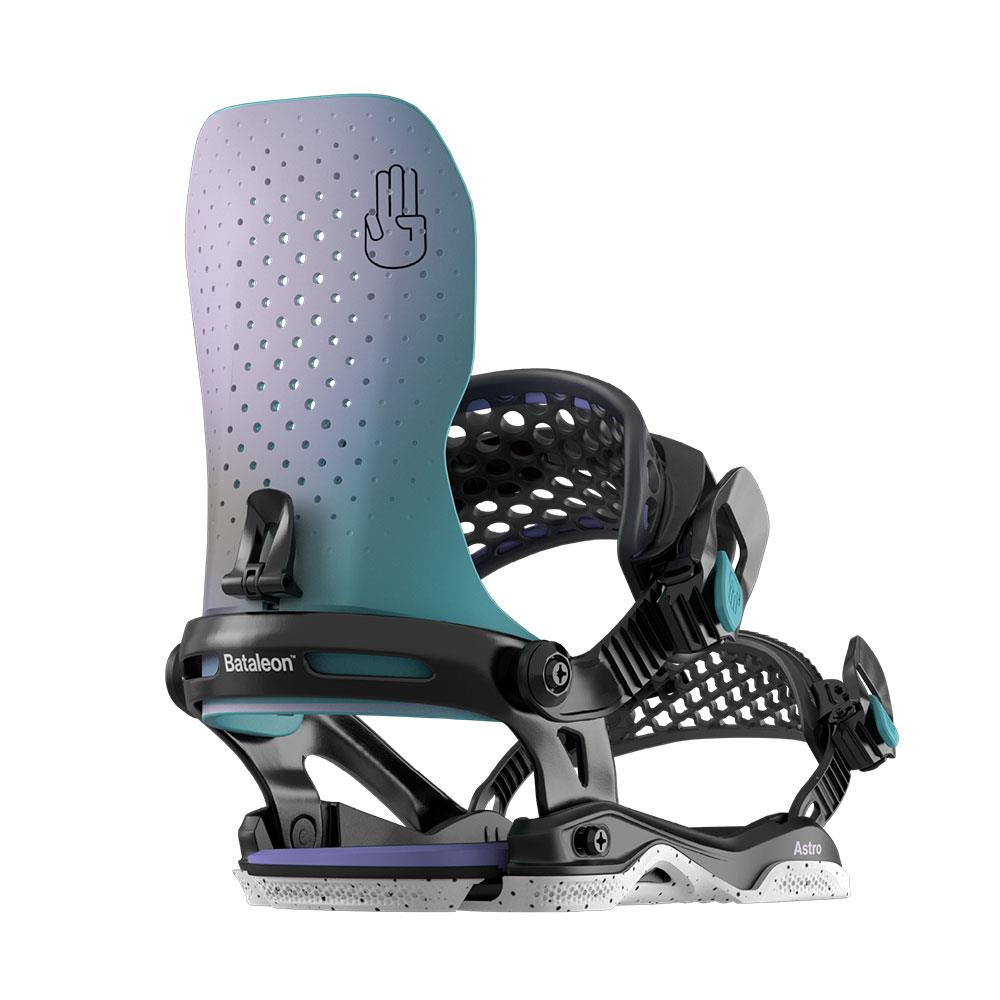 Bataleon Astro Asymwrap Mens Snowboard Bindings Midnight Fade 2025