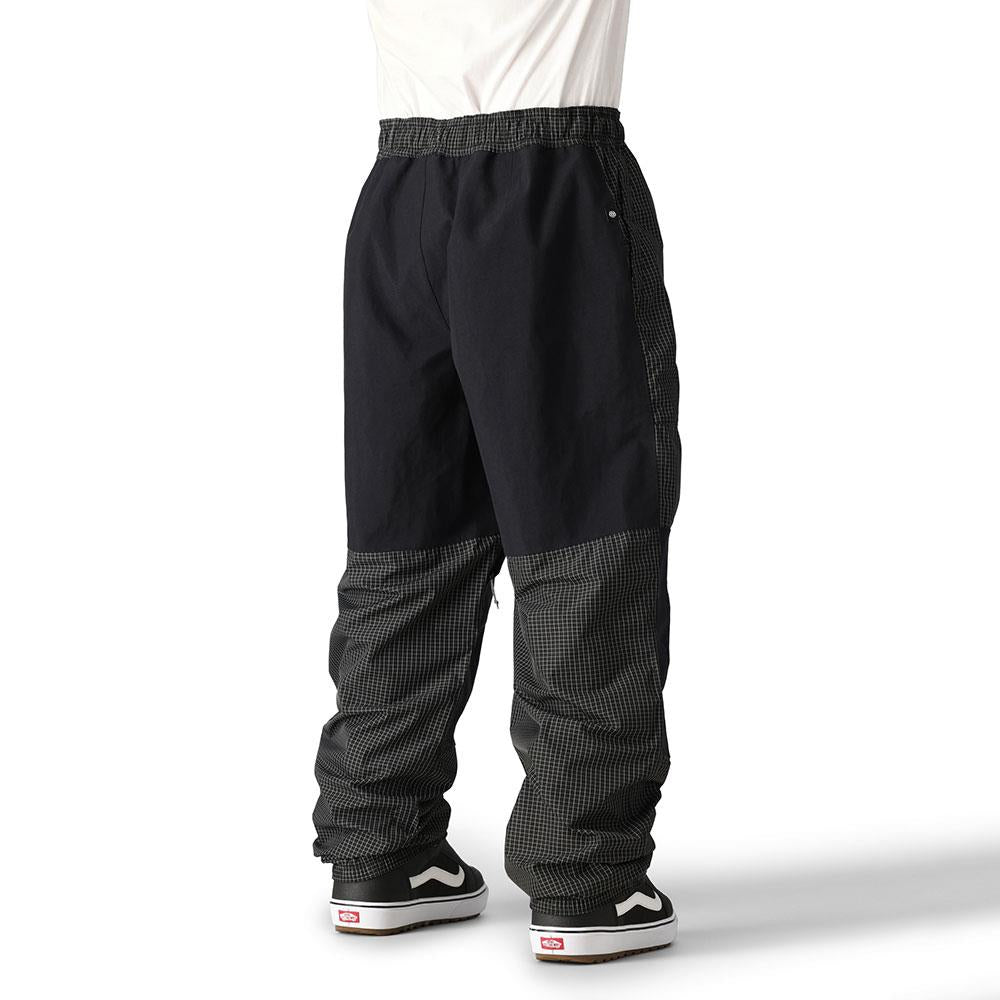 686 Mens Ghost 2.5L Pants Black Grid Colorblock