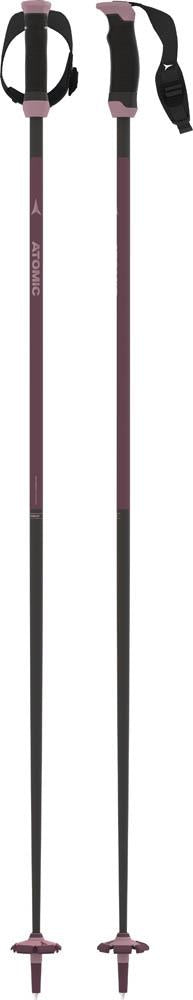 Atomic AMT Carbon SQS Womens Ski Poles Plum