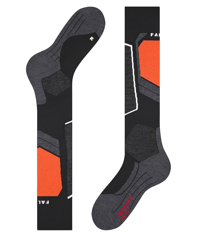 Falke SK4 Mens Ski Socks Black