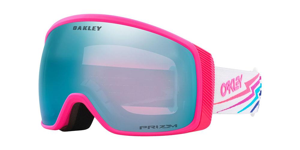 Oakley Flight Tracker M Goggles White Bolt - Prizm Snow Sapphire Lens