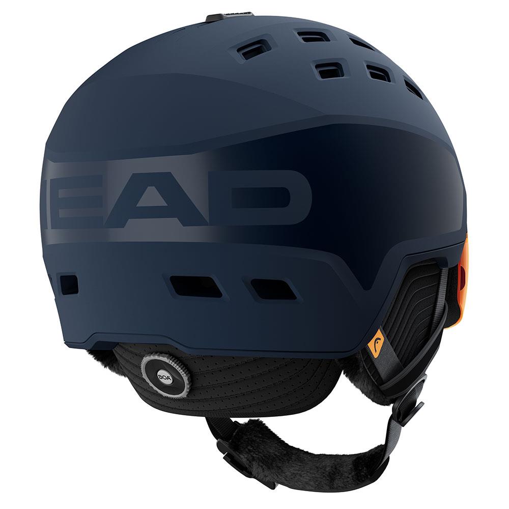 Head Radar Pro Visor Ski + Snowboard Helmet Night Blue