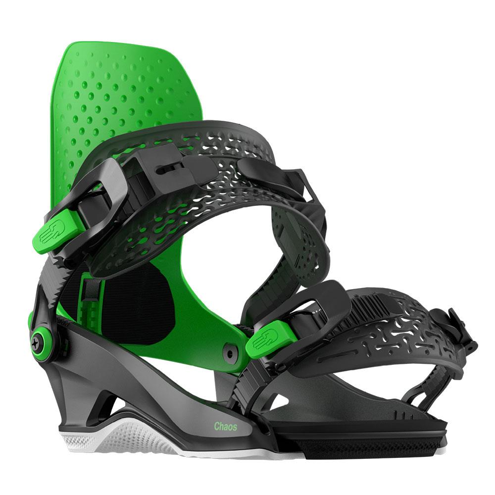 Bataleon Chaos Heelwrap Mens Snowboard Bindings Neon Green 2025