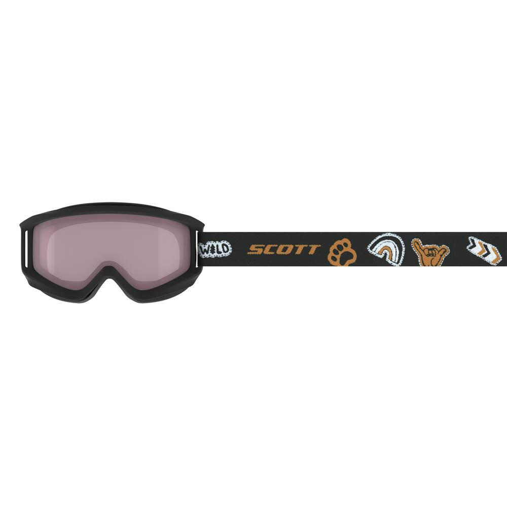 Scott Agent Junior Goggles Black/Orange - Enhancer Lens