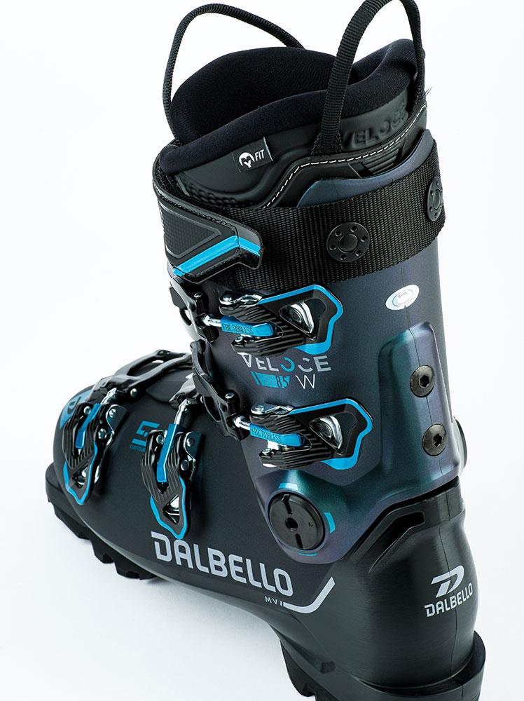 Dalbello Veloce 85 W GW Womens Ski Boots Black/Opal Green 2024