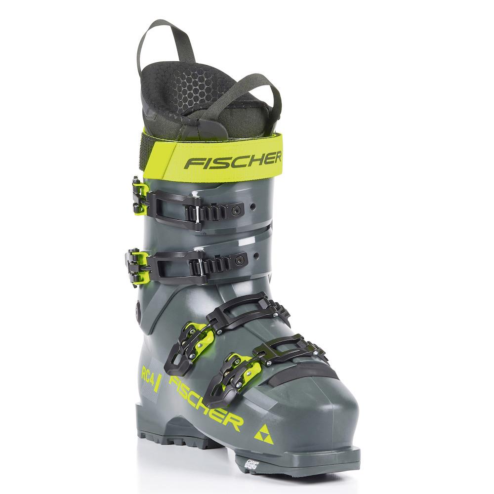 Fischer RC4 110 MV Vac GW Mens Ski Boots Rhino Grey 2024