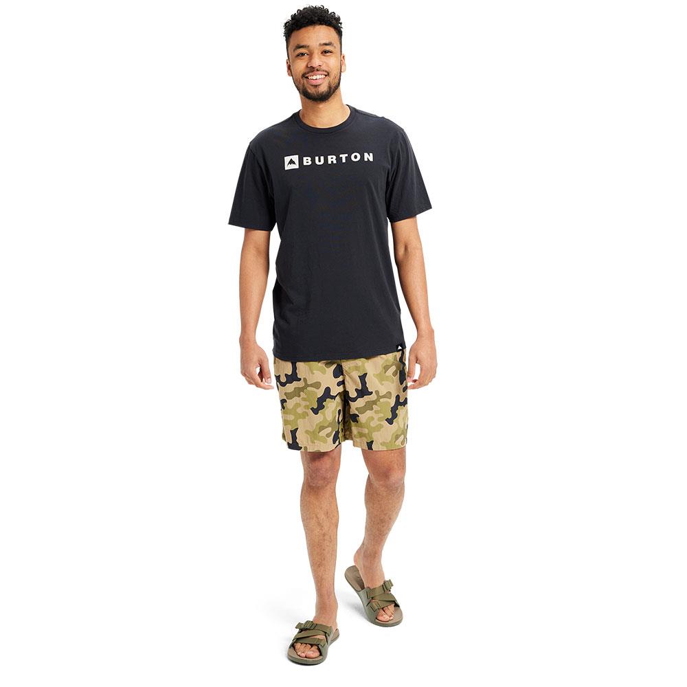 Burton Horizontal Mountain SS T-Shirt True Black