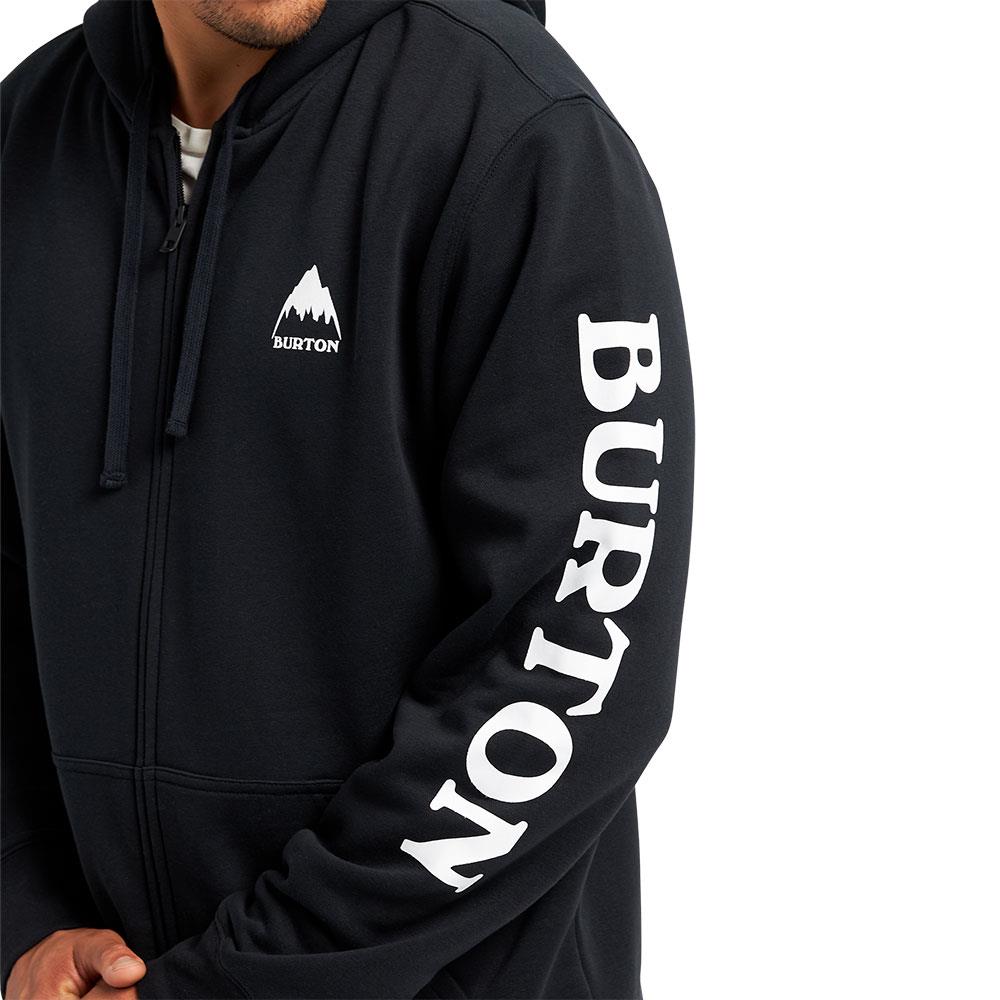 Burton Elite Full-Zip Mens Fleece True Black