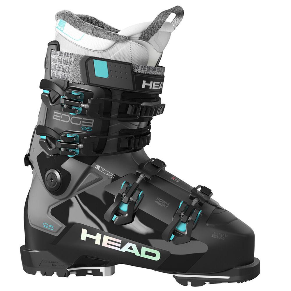 Head Edge 95 W HV GW Womens Ski Boots 2025 Black/Turquoise