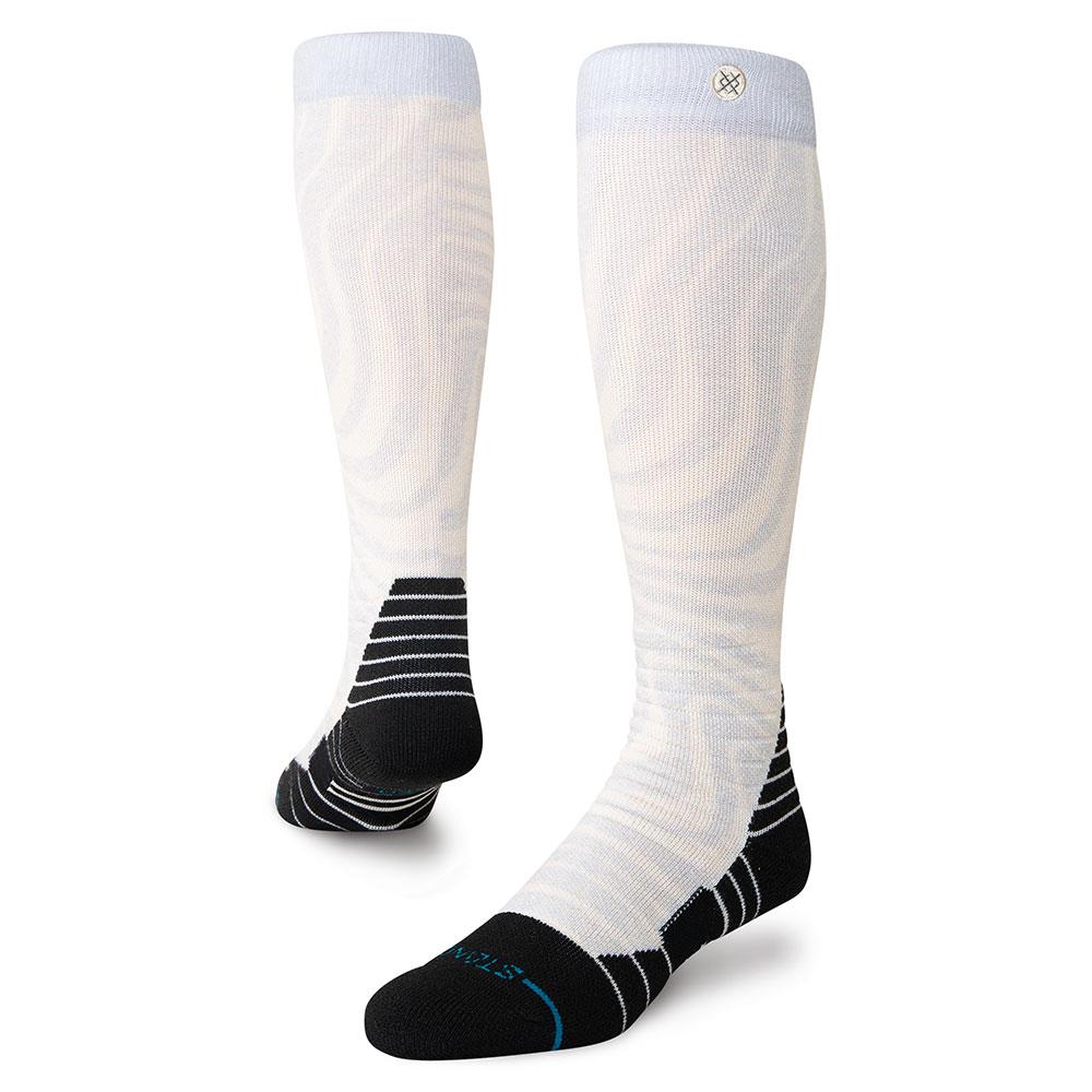 Stance Directions Mid Poly-Blend Ski + Snowboard Socks Grey