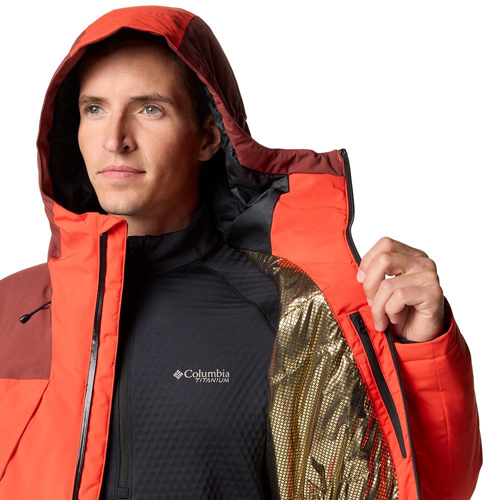 Columbia PowBound Mens Jacket Spicy/Spice