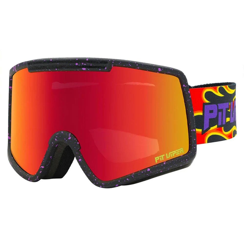 Pit Viper French Fry Goggles Small The Combustion - Red Lens