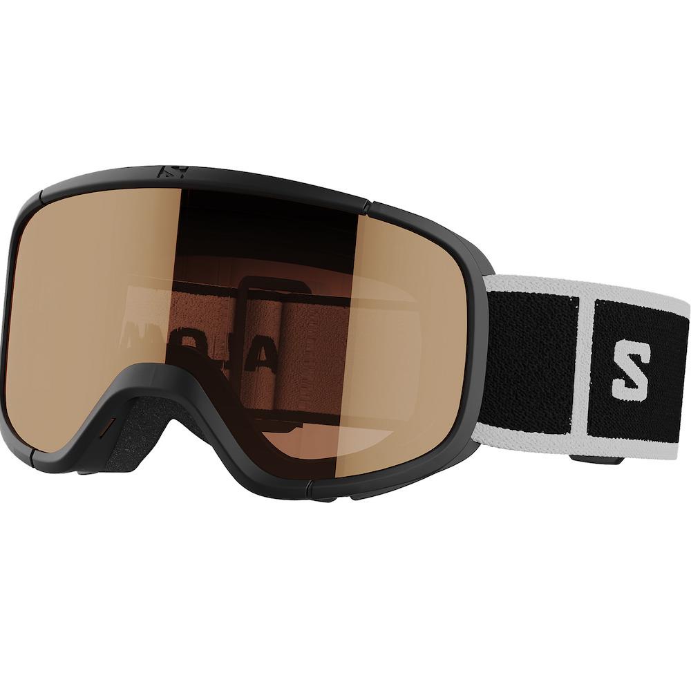 Salomon Lumi Access Kids Goggles Black - Universal Orange Lens