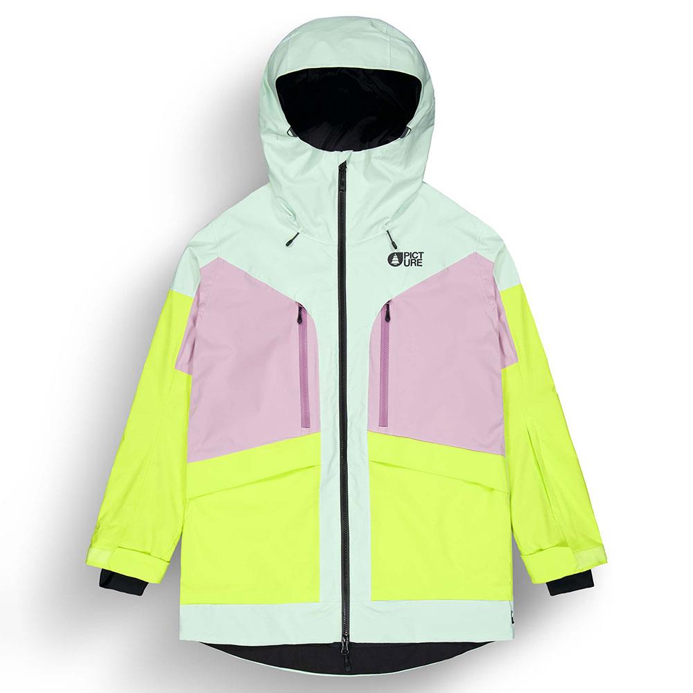 Picture Haakon Womens Jacket Silt Green/Orchid/Acid