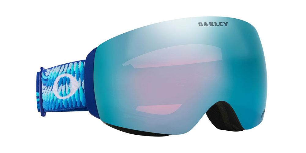 Oakley Flight Deck M Goggles Mikaela Shiffrin Signature - Prizm Snow Sapphire Lens