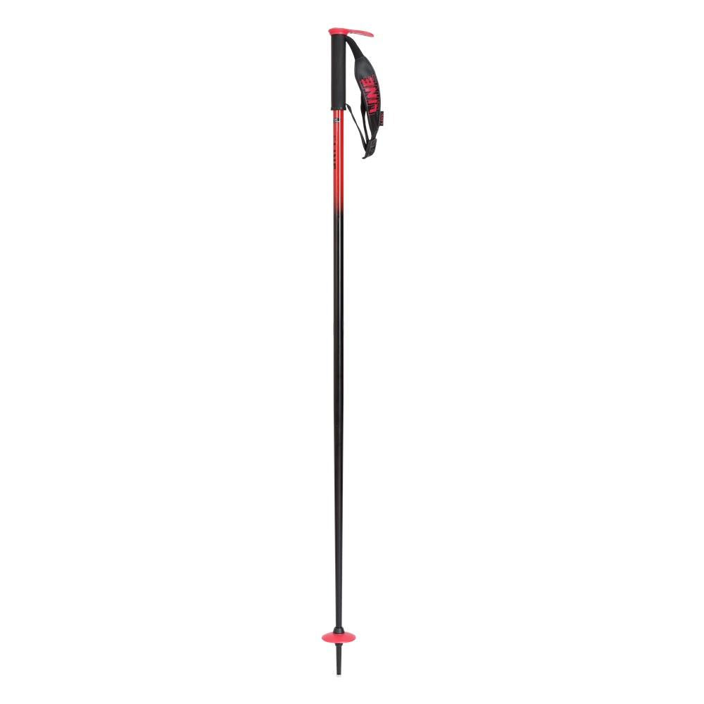 Line Pin Ski Poles Black/Red