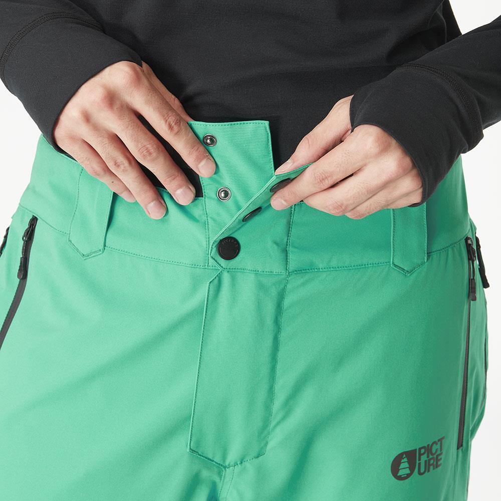 Picture Naikoon Mens Pants Spectra Green-Black