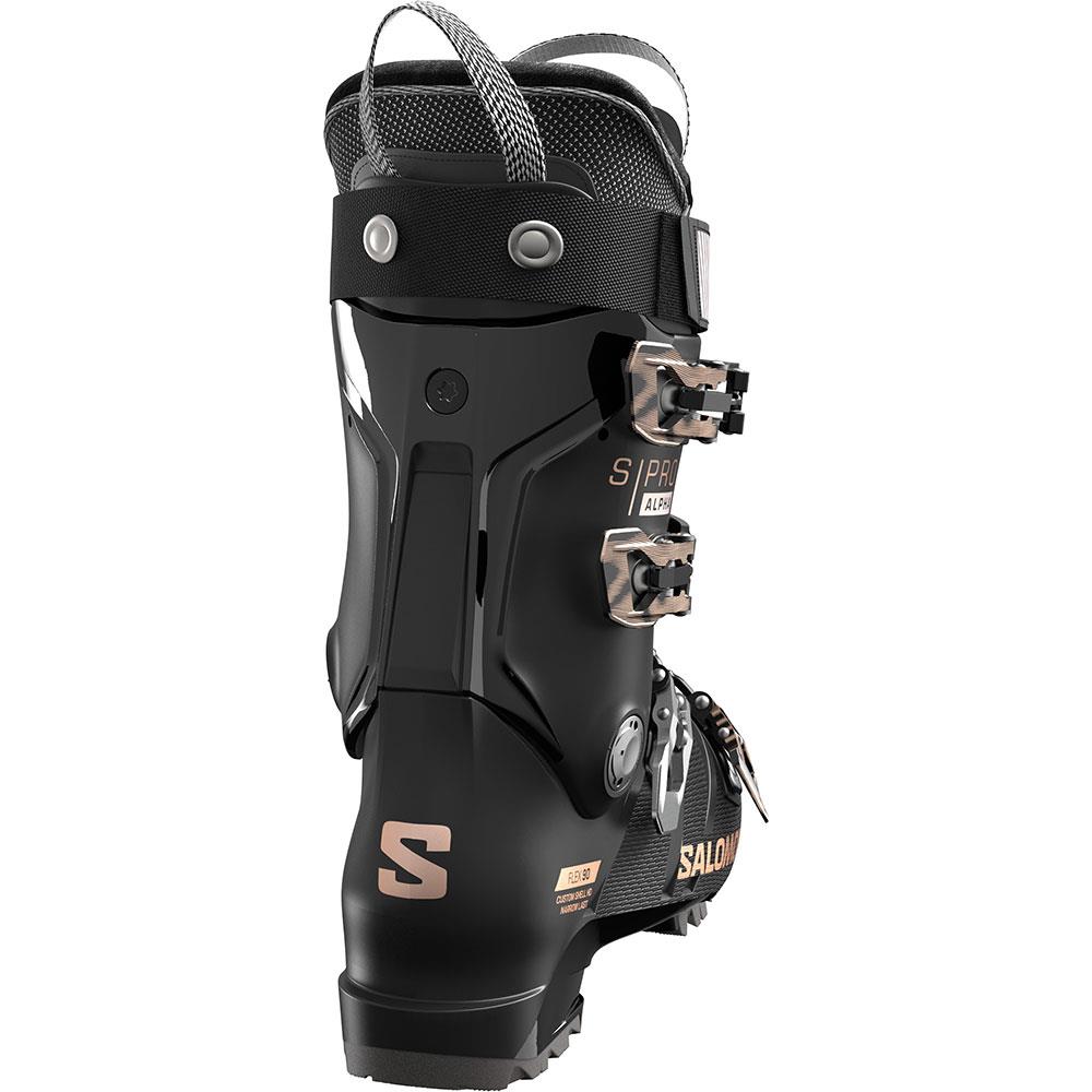 Salomon S/PRO ALPHA 90 W GW Womens Ski Boots Black 2025