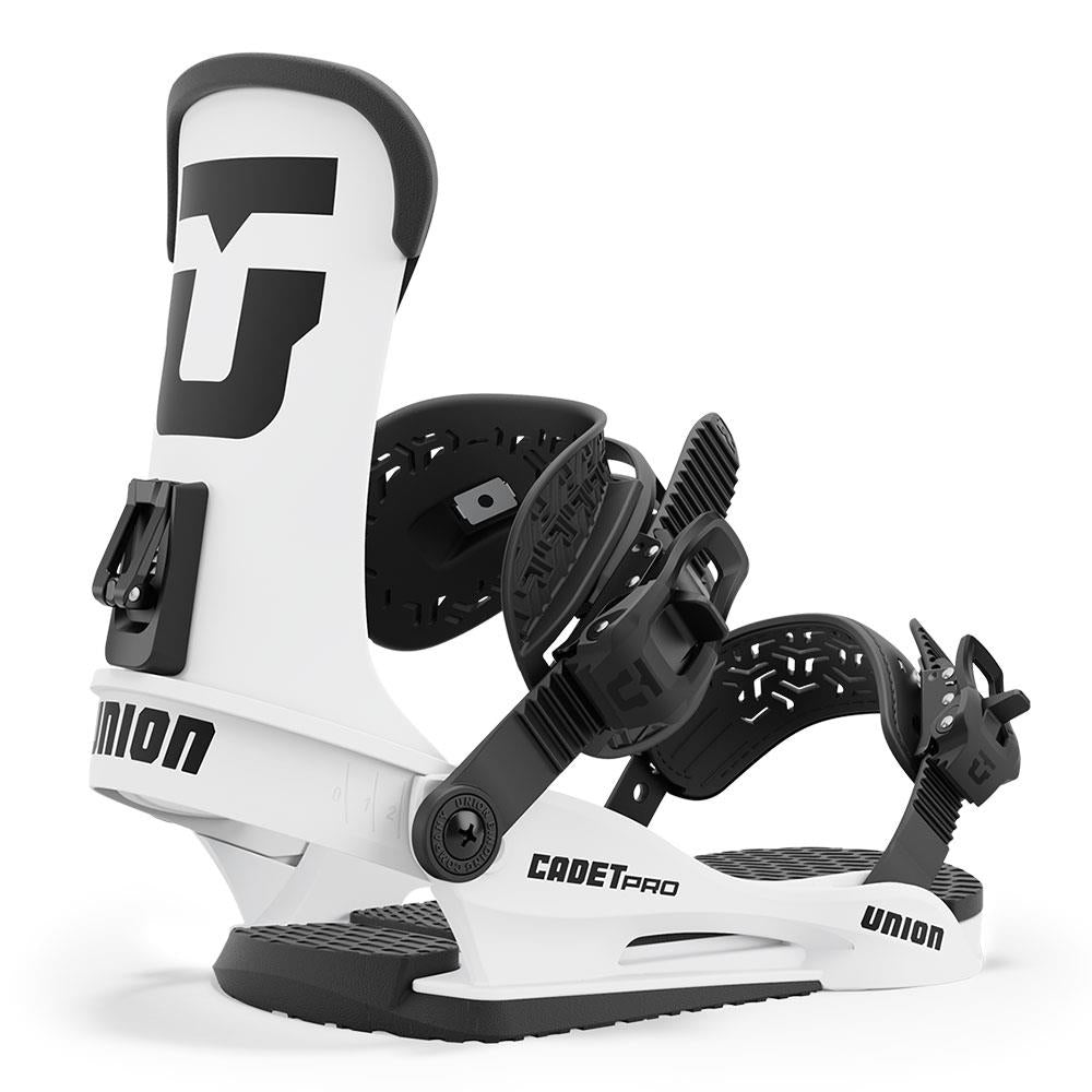 Union Cadet PRO Junior Snowboard Bindings White