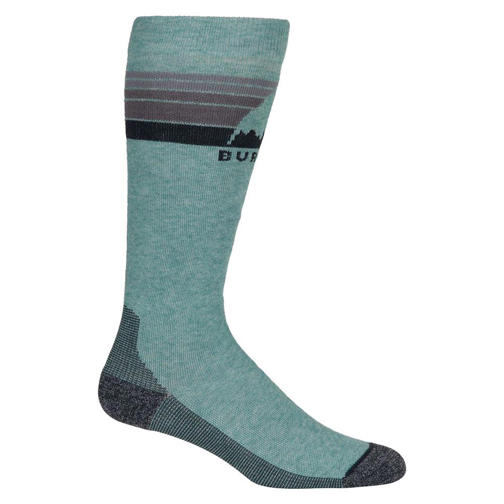 Burton Emblem Midweight Womens Socks Petrol Green