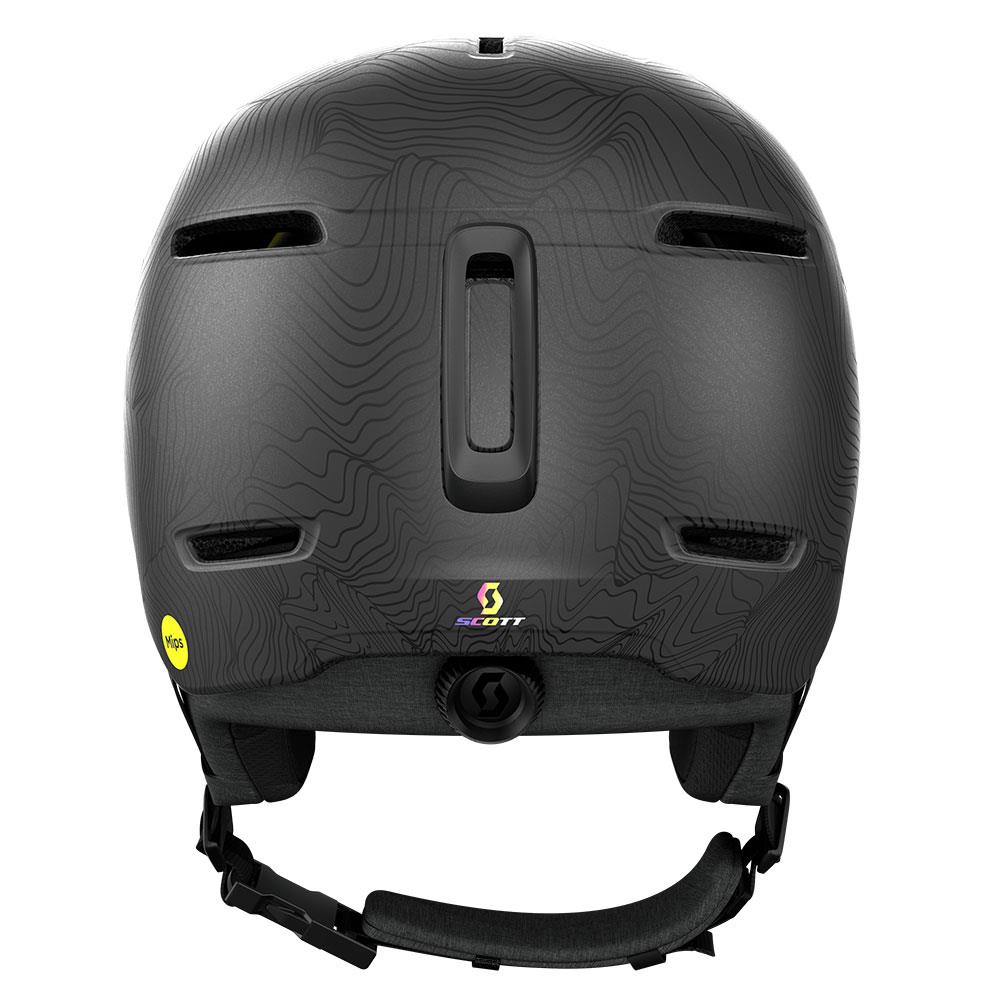 Scott Track Plus MIPS Ski + Snowboard Helmet Granite Black/Holo Grey