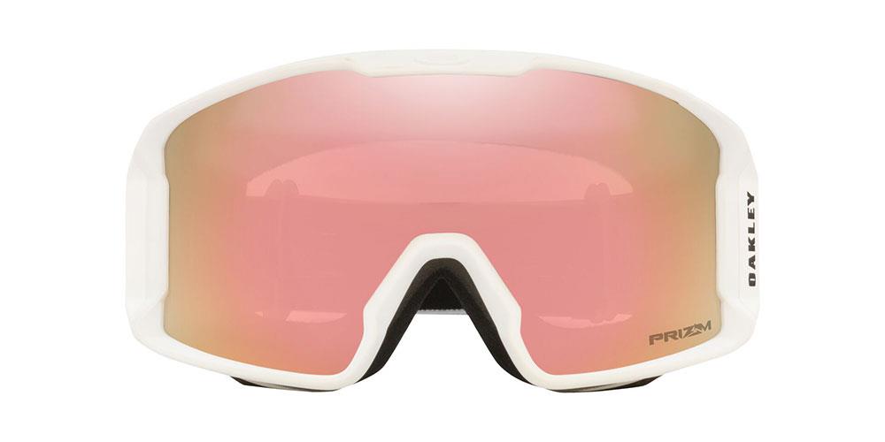 Oakley Line Miner M Goggles Matte White - Prizm Rose Gold Lens