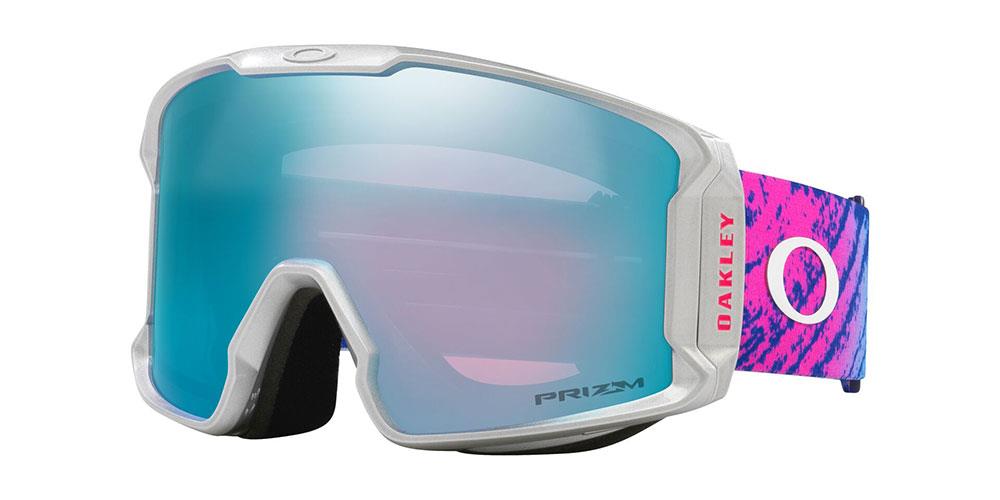 Oakley Line Miner L Goggles Lucas Braathen Signature - Prizm Snow Sapphire Lens