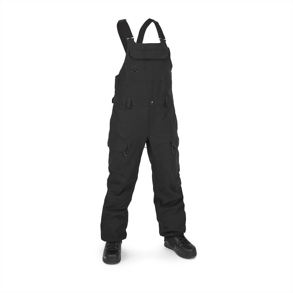 Volcom Creston 3D Stretch Bib Overall Womens Pants Black