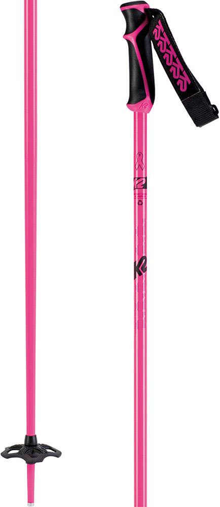 K2 Freeride 16 Womens Ski Poles Pink