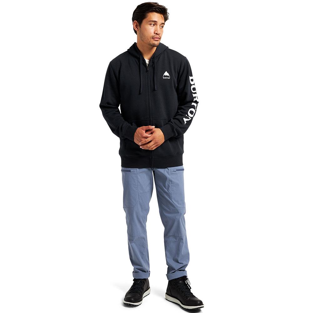 Burton Elite Full-Zip Mens Fleece True Black