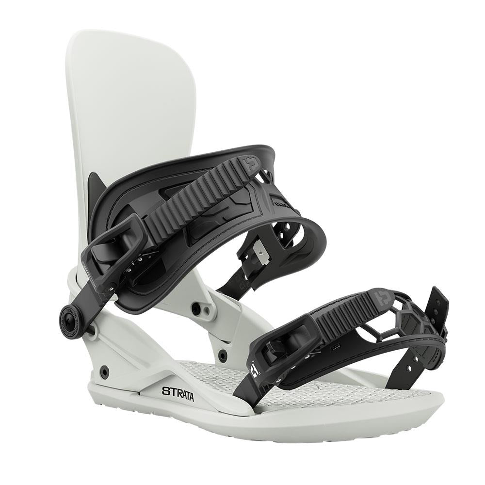 Union Strata Mens Snowboard Bindings Bone White 2025