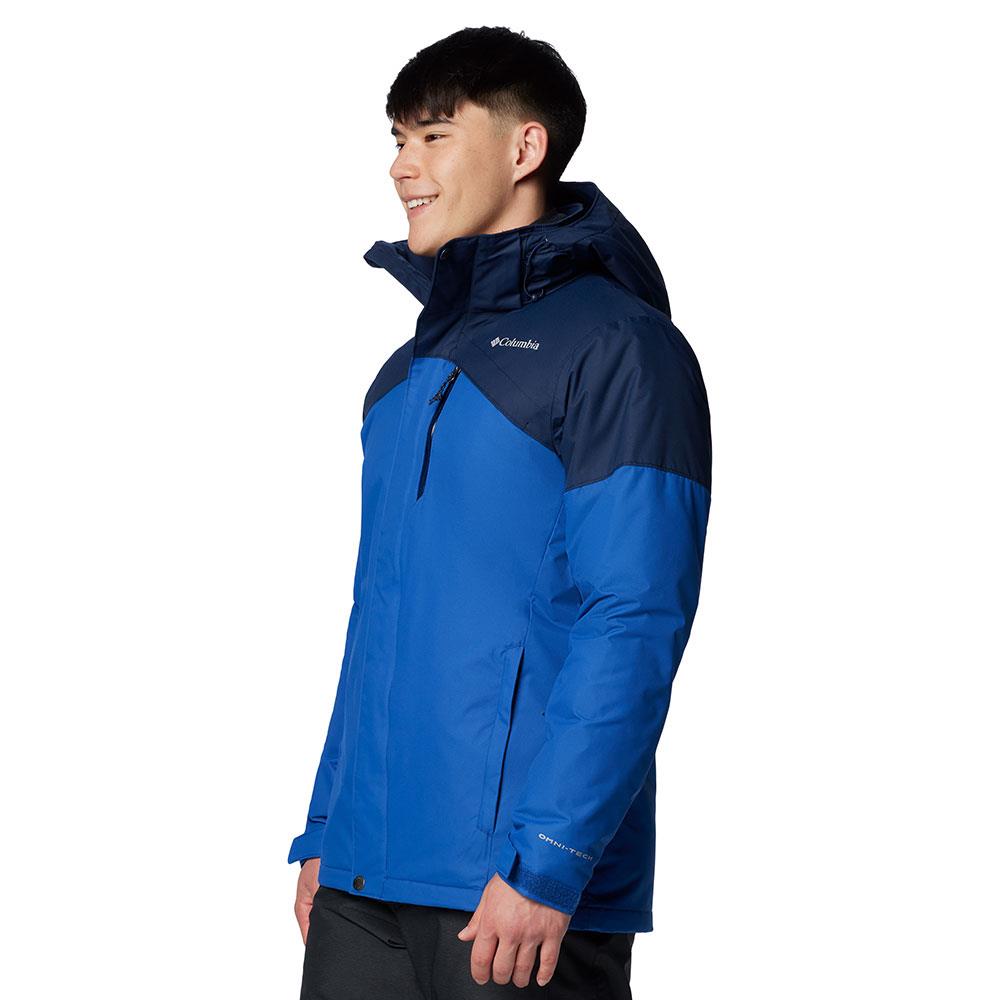 Columbia Last Tracks II Mens Jacket Mountain Blue/Navy