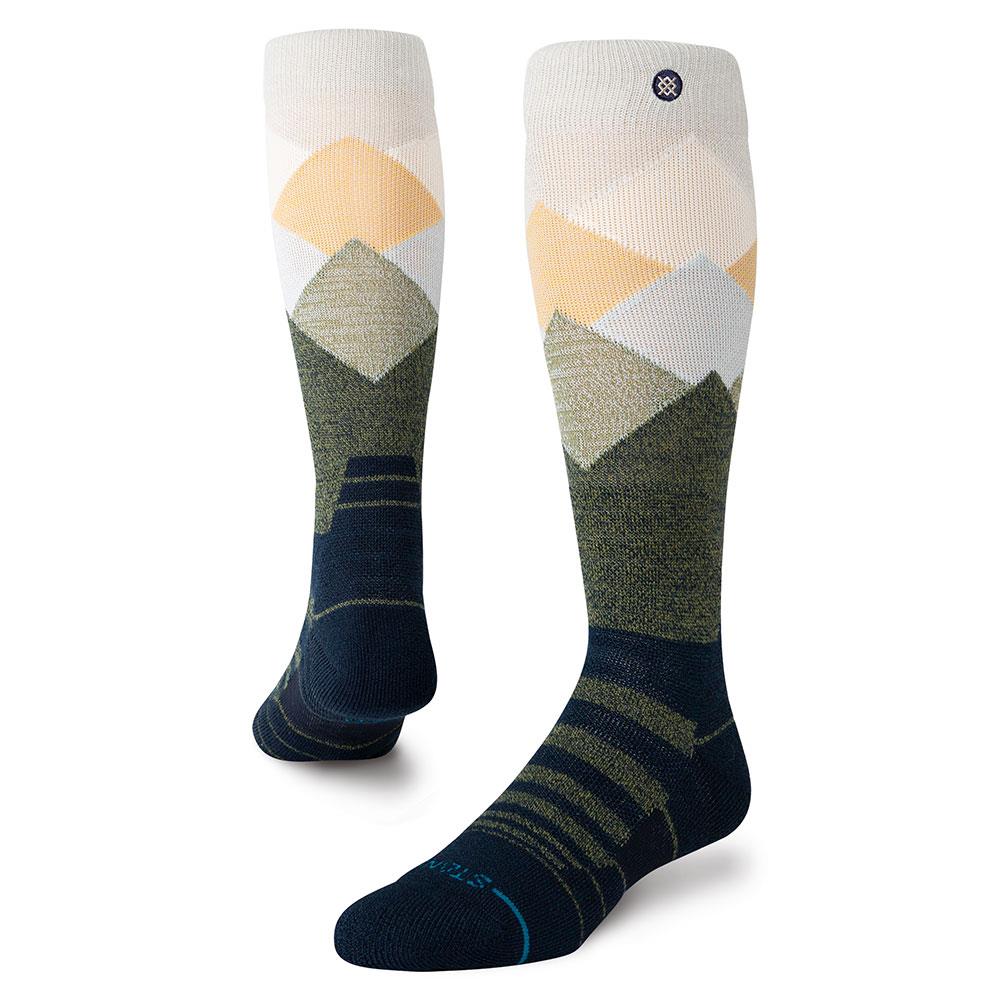 Stance Misty Mid Merino-Blend Ski + Snowboard Socks Navy