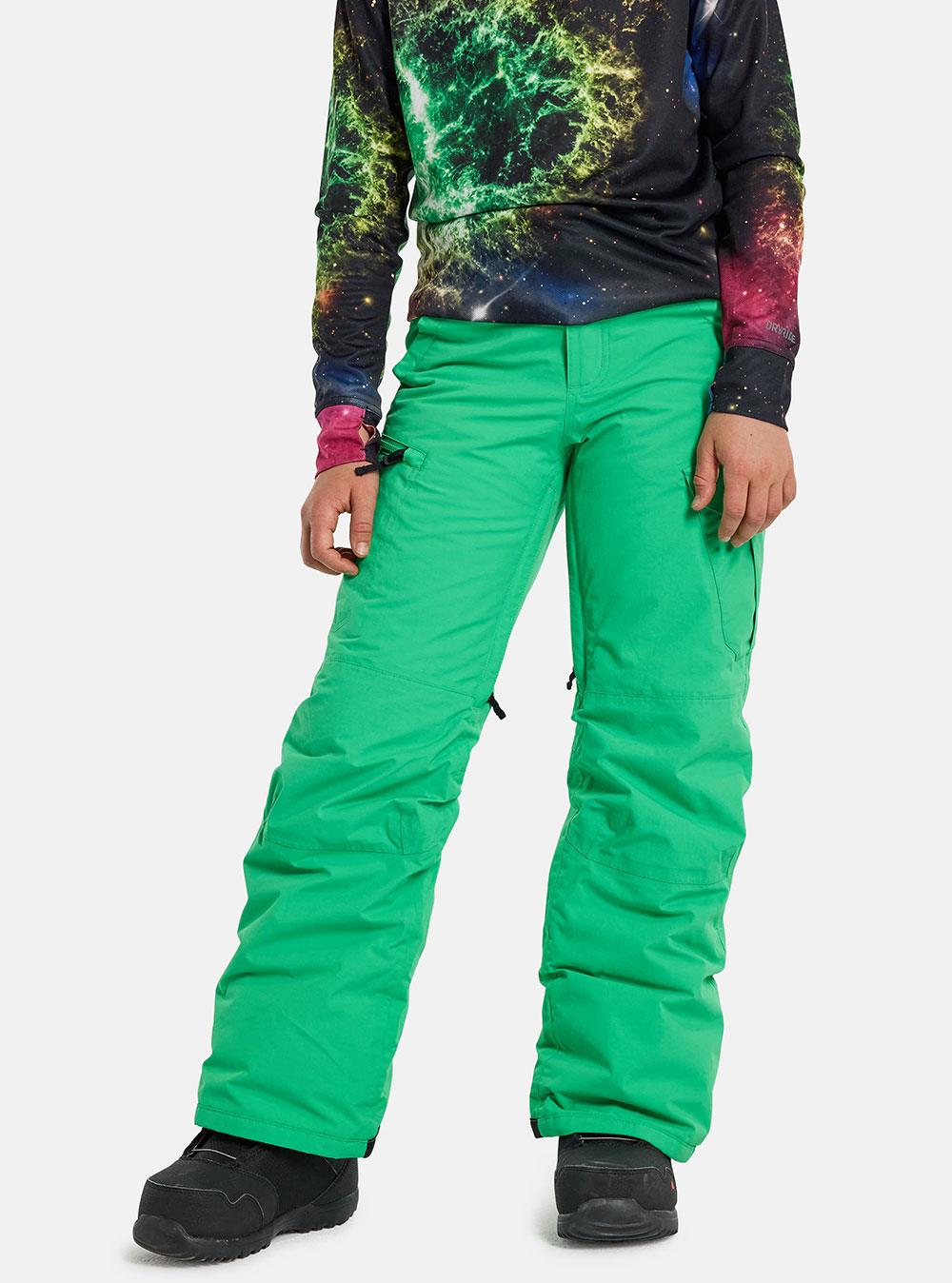 Burton Boys Exile Cargo 2L Pants Galaxy Green