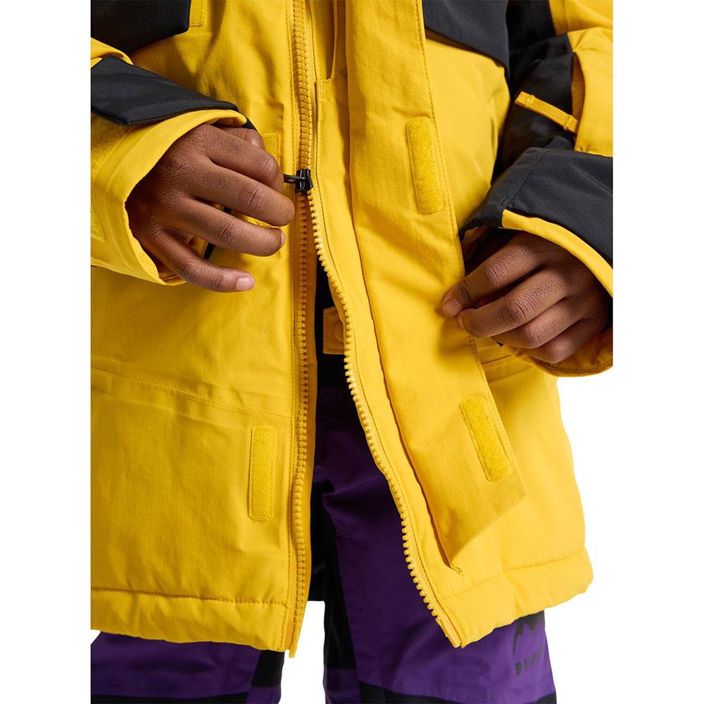 Burton Kids Ascutney 2L Jacket Goldenrod/True Black