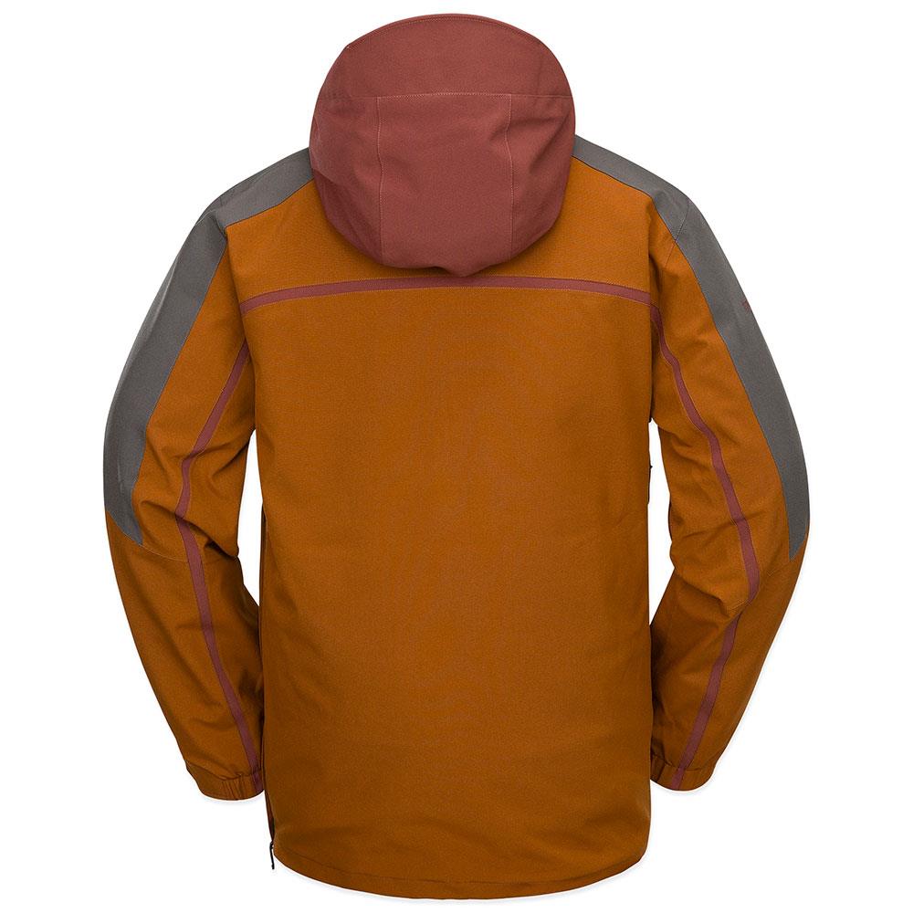 Volcom Brighton Pullover Mens Jacket Caramel