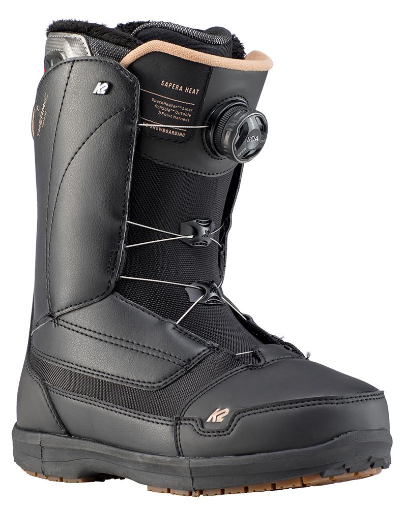 K2 Sapera HEAT BOA Womens Snowboard Boots Black 2020