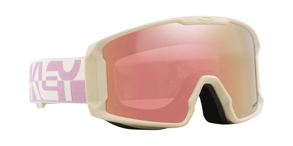 Oakley Line Miner M Goggles Toadstool Duality Prizm Snow Rose Gold Lens