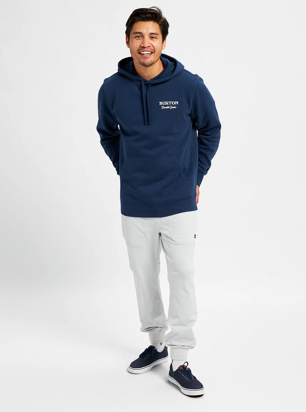 Burton Durable Goods PO Mens Hoody Dress Blue