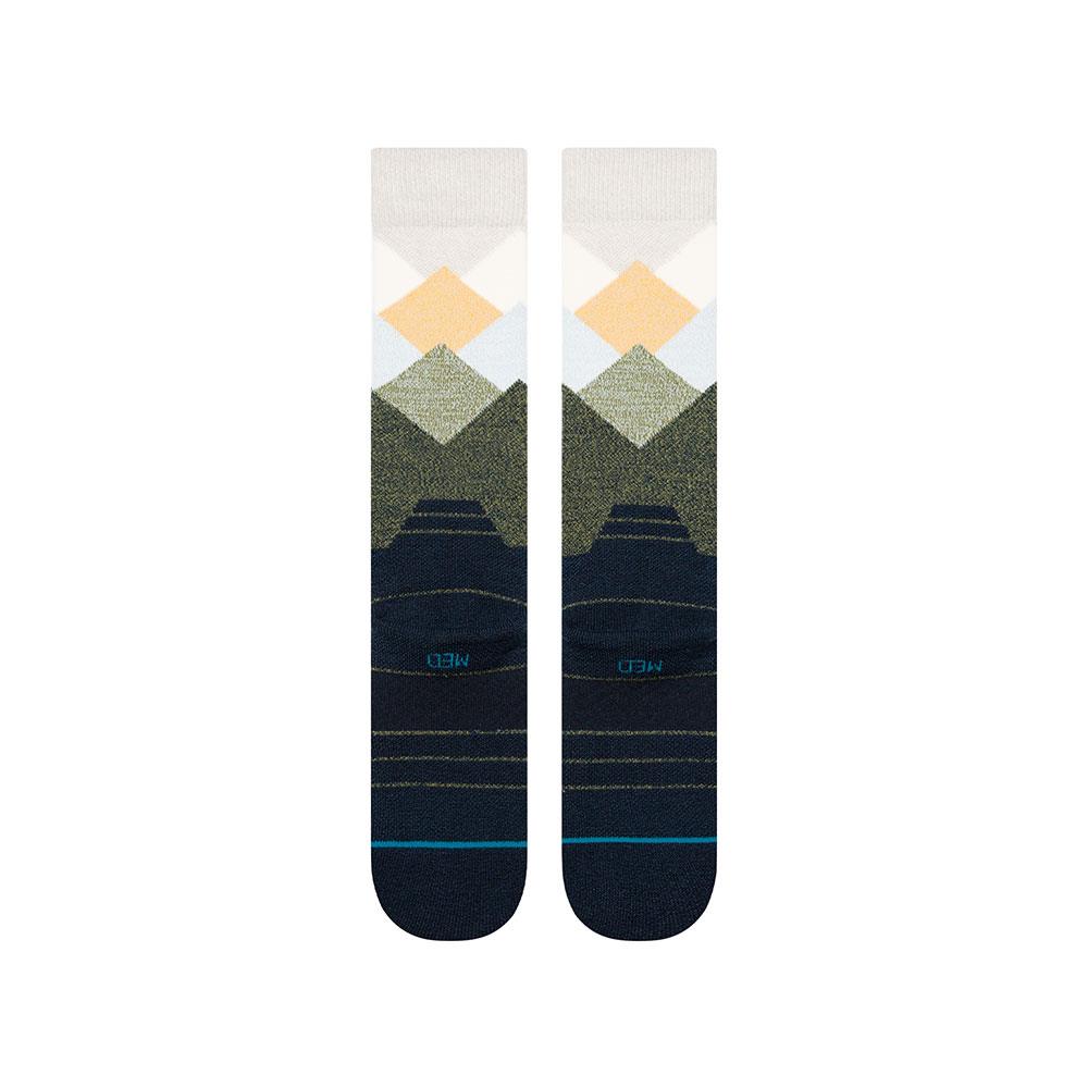 Stance Misty Mid Merino-Blend Ski + Snowboard Socks Navy