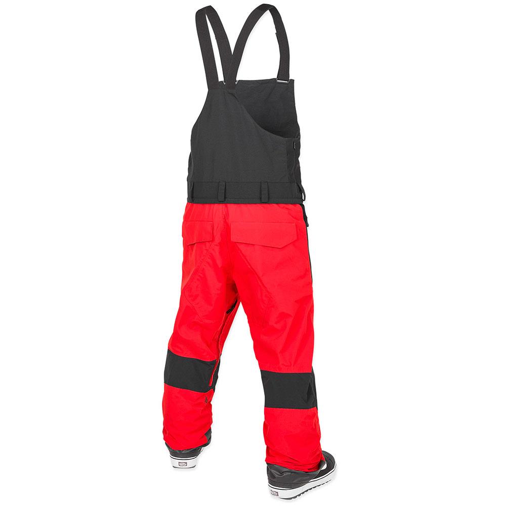 Volcom Rain Gore-Tex Bib Overall Mens Pants Crimson