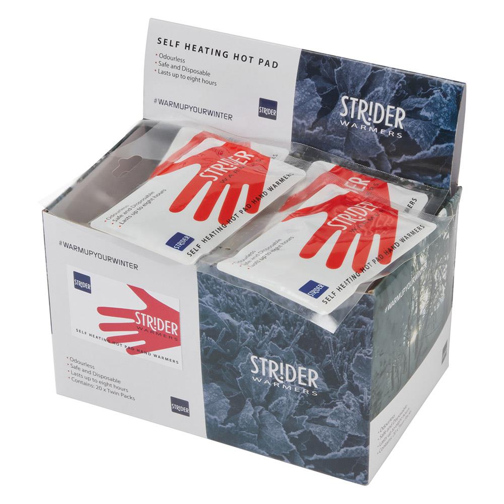 Strider Hot Pad Hand Warmer Twin Pack